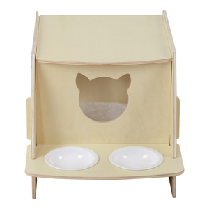 Cuenco ajustable para perros y gatos, muebles para mascotas, cuenco de madera para mascotas, mini cuenco de lujo para perros - Product Image 6