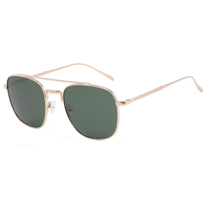 Unisex Rectangle Metal <b>Frame</b> Pilot <b>Sunglasses</b> Full Rim UV400 Protection Adult Sun Protection - Product Image 6