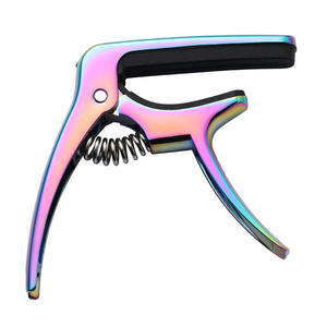 Vente en gros Capo de guitare multifonctionnel haut de gamme GALUX avec design coloré antidérapant accordage de guitare en alliage métallique de haute qualité - Product Image 1