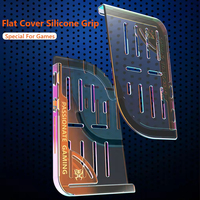 Z25 2 pièces Poignées de jeu mobiles auxiliaires en silicone souple pour tablette, accessoires de jeu pour PUBG, protection d'angle pour iPad