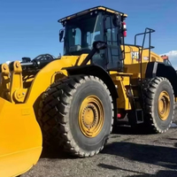 Chargeuse sur pneus CAT 980 d'occasion avec des performances puissantes, un fonctionnement fiable, une forte capacité de charge et une efficacité de travail excellente