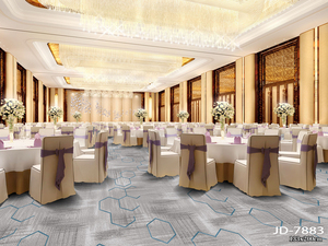 3D <b>Printed</b> Fire Resistant Luxury Ballroom Banquet Hall Broadloom Cinema <b>Wall</b> to <b>Wall</b> Polyester Hotel Casino Carpet - Product Image 5