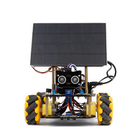 Kit de Robot Solar Programable Educativo ACEBOTT, Juego de Coche Robótico para Aprender a Codificar, ESP32 4WD, Juguetes Educativos STEM para Arduino