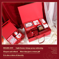 Boîte cadeau magnétique rigide de luxe personnalisée pour coffret cadeau, bijoux, Noël, demoiselles d'honneur, mariage, boîte pliante en papier