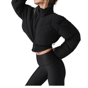 Ventes en gros OEM de vestes et manteaux d'hiver à manches longues pour femmes, manteaux décontractés pour femmes, nouveau style - Product Image 6