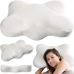 Almohada CPAP para dormir en casa, almohada de Gel refrescante de espuma con memoria, transpirable, gratis para ancianos - Product Image 6