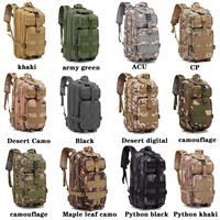 Sac à dos tactique noir, sac de transport tactique, sacs de camouflage numérique, sac à dos pour ordinateur portable, camping, randonnée