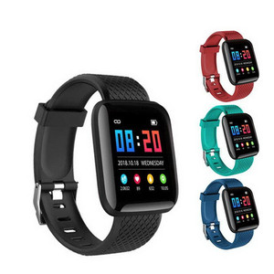 Mẫu Miễn Phí Mới Nhất 1.44 Inch Màn Hình Tùy Chỉnh 116 Cộng Với D13 Vuông Đồng Hồ Thông Minh Bands 116 Cộng Với Với Heart Rate Vòng Đeo Tay - Product Image 3