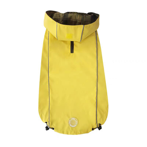 디자이너 맞춤 소형견 방수 레인코트 폴리에스터 스판덱스 플리스 안감 전통적이고 현대적인 가을 애완견 의류 - Product Image 4