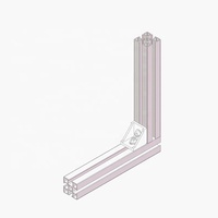 Profilé en aluminium pour ligne d'assemblage de machines de construction GB4040A/B/C/D, extrusion de profilé en aluminium 4040, fente en T 40x40 # 8050