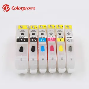 new product Colorpro 450XL PGI-450XL CLI-451XL refillable ink cartridge for MX924 IX6540 IX6840 IP8740