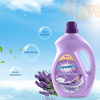 Échantillon gratuit de détergent à lessive liquide au parfum de lavande Pâte de nettoyage en profondeur Liquide Lessive liquide de lavage de vêtements personnalisé
