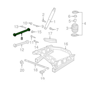 Barra Estabilizadora 52089629AC para Jeep Grand Cherokee 2005-2010, Sistema de Suspensión MacPherson - Product Image 4