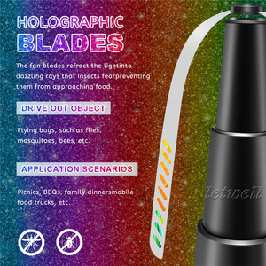 Ventilateur <span class=keywords><strong>anti</strong></span>-mouche <span class=keywords><strong>USB</strong></span> flexible, portable, pour pique-nique, pique-nique, <span class=keywords><strong>anti</strong></span>-moustiques, table, restaurant, fête, extérieur - Product Image 5