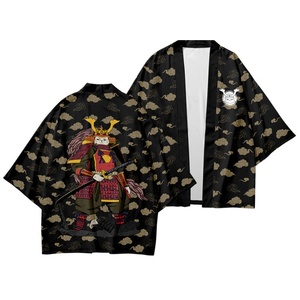 Disfraz de Cosplay de Anime Japonés Happi Coat, Ropa para Fiesta de Halloween, Capa, Kimono, <span class=keywords><strong>Haori</strong></span> - Product Image 3