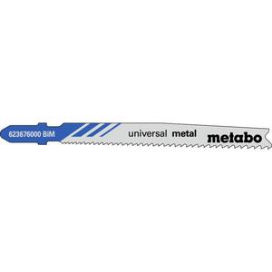 ใบเลื่อยจิ๊กซอว์แบบ Metabo-623620000 'โลหะสากล' progr. (25 pcs.) -ใบมีด4007430137005 EAN และใบมีดตัดแผ่นจิ๊กซอว์ - Product Image 1