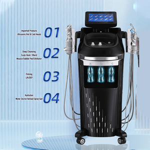 Sistema de Cuidado Facial con Cabezal Ultrasónico DEP Frío/Caliente, Pluma de Burbujas de Espuma, Pistola de Pulverización Iónica para la Introducción de Nutrientes y Reafirmación de la Piel - Product Image 1