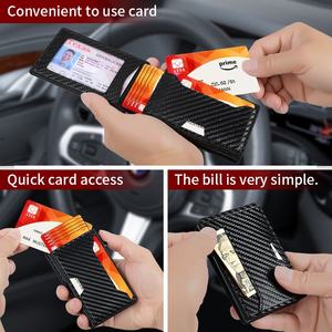 Porte-cartes en TPU anti-RFID grande capacité, plusieurs emplacements pour cartes, anti-démagnétisation, antivol, pour hommes, pour cartes bancaires et de <span class=keywords><strong>crédit</strong></span> - Product Image 4