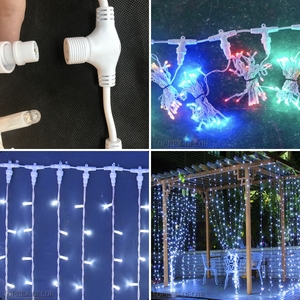 <span class=keywords><strong>Guirlande</strong></span> lumineuse LED étanche 110 V pour extérieur, 10 m, pour décorations de Noël, mariages et fêtes - Product Image 3
