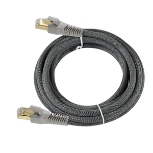 สายแพทช์ Cat 6 STP กิกะบิต / สายอินเทอร์เน็ต RJ45 แบบมีฉนวนป้องกัน, สายเครือข่ายแบบถักที่ทนทาน / โมเด็มสวิตช์ศูนย์ข้อมูล - Product Image 3