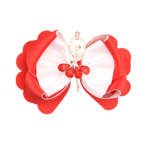 Lazos para el Cabello de Niña Personalizados, Coloridos, Bonitos y Económicos, con Diseño de Bailarina, para Niñas y Bebés - Product Image 3