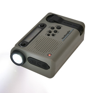 Radio de Emergencia Solar HRD 900 con Manivela, Alerta Meteorológica NOAA, Linterna LED y Banco de Energía - Product Image 6
