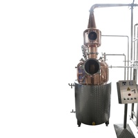 Machine de distillerie vodka brandy alcool liqueur whisky