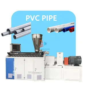 plastic cable pipe production line pvc electrostatic pipe making machine pvc pipe extrusion line