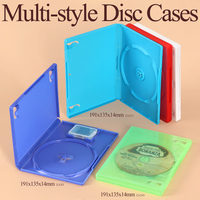 Étui pour jeux vidéo WEISHENG PS2, support pour carte mémoire, remplacement de disque unique, couverture de jeux pour Xbox 360, étui pour Wii U, boîte de jeux DVD
