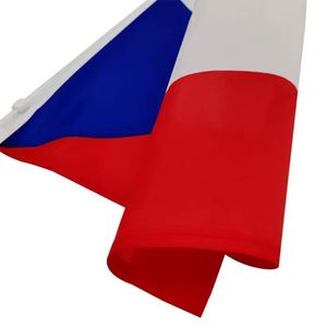 Vente en gros Impression double face Design 30x45cm Fenêtre Drapeau de voiture personnalisé avec poteau en plastique - Product Image 4