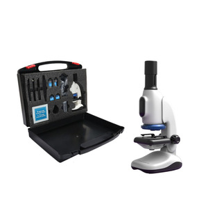 Microscopio educativo para niños, juego de herramientas de ciencia, laboratorio escolar para niños, Kit de juguetes de aprendizaje, microscopio biológico - Product Image 1