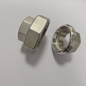 Raccord de tuyau union en acier inoxydable à <span class=keywords><strong>filetage</strong></span> femelle DN25 de 1 pouce - Product Image 3