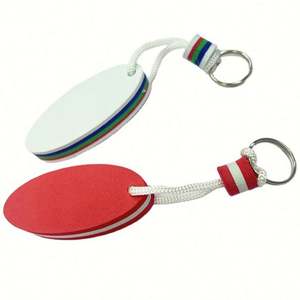 Llavero Promocional con Logotipo Impreso Cilíndrico, Flotante, Personalizable, Portátil, de Espuma EVA, a Bajo Precio - Product Image 1