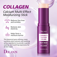 Baume Crème Hydratant Multi-usages Anti-rides au Collagène et Calcium, Éclaircissant et Volumisant, à Marque Blanche