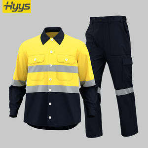 Tute da Lavoro ad Alta Visibilità di Alta Qualità, Uniformi di Sicurezza Traspiranti per <span class=keywords><strong>Uomo</strong></span>, Abbigliamento da Lavoro Personalizzato per <span class=keywords><strong>Officina</strong></span> - Product Image 5