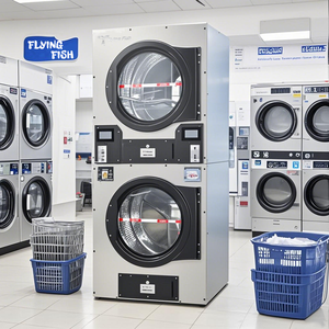 Gewerbliche Münzwaschmaschinen und Trockner für Wäschereibetriebe - Product Image 3