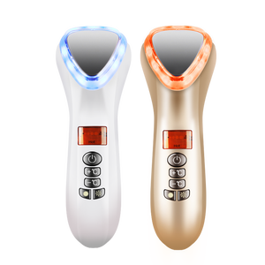 Wholesa săn chắc da nóng lạnh Chăm Sóc Da thiết bị điện Sonic rung sâu sạch Massager Chất giới thiệu công cụ cho người phụ nữ - Product Image 4