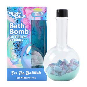 קצף צבעוני פרץ בועת פיצוצי אמבטיה פיצוצים בטוחים שאינם רעילים טבליות קצף אמבטיה קסם פצצות לילדים - Product Image 2