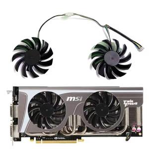 Ventilador de GPU <span class=keywords><strong>GTX</strong></span> <span class=keywords><strong>460</strong></span> de 75MM y 4 pines PLD08010S12HH para MSI GTX460 560 570 Twin Frozr II Zotac GTX770, ventiladores para tarjetas gráficas - Product Image 1