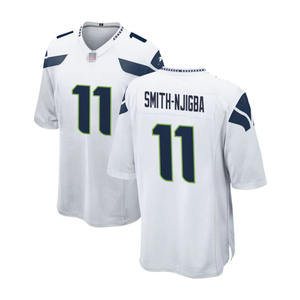 Beste kwaliteit Seattle jersey voor heren, op maat gemaakte American football shirts, gestikt en geborduurd, sportkleding met logo's, throwback - Product Image 2