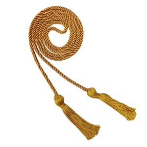 Cordes d'honneur de remise des diplômes couleur or ancien - Product Image 5