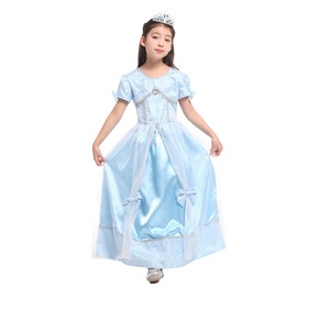 Costume d'Halloween pour filles, princesse élégante <span class=keywords><strong>Anna</strong></span> avec robe, polyester, en stock - Product Image 4