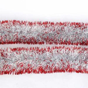 Guirlande de Noël en PET rose de 2 m x 9 cm, très vendue, avec logo personnalisé - Product Image 1