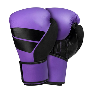Gants d'entraînement professionnels avec sangle de poignet réglable, gants de boxe en cuir faits à la main pour les combattants professionnels, haut de gamme - Product Image 1
