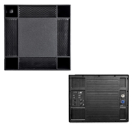 Subwoofer de scène professionnel, haut-parleur de basses passif haute puissance pour concerts en plein air et sonorisation en direct