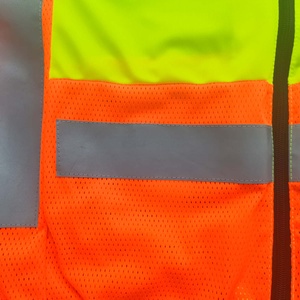 Ropa de trabajo de alta visibilidad personalizada, seguridad reflectante, transpirable, chaqueta Mest Hi Vis - Product Image 5