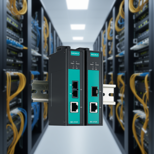 Módulo de E/S Ethernet Industrial Moxa IMC-21GA-LX-SC, Convertidor de Fibra Ethernet 10/100Base-TX 100Base-FX SC Monomodo, Hecho en Taiwán - Product Image 3