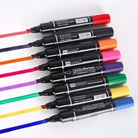 Ensemble de marqueurs permanents à pointe ultra fine Sharpie Noir Rouge Bleu Stylos Produit en plastique