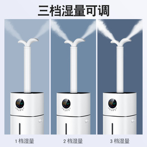 Industrial <b>Humidifier</b> 10L Water Tank Top Fill Pump Type For Home 41-60 Sqm With Disinfection Function - Product Image 5