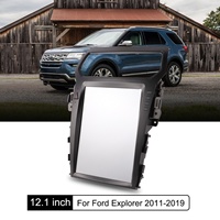 Lecteur multimédia automobile Android Navihua 12,1 pouces, autoradio, CarPlay sans fil, navigation GPS, unité principale pour Ford Explorer 2011-2019
